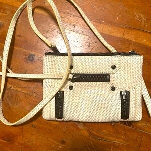 Botkier crossbody small cream bag
